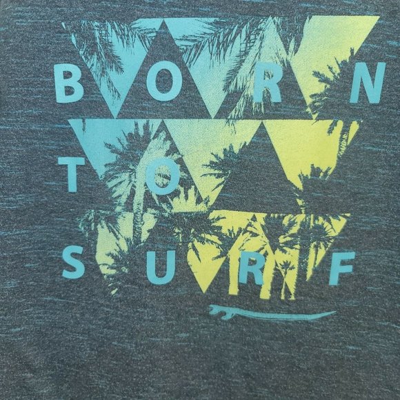By Place - Born To Surf Kids t-shirt size Small 5/6T - Picture 2 of 4